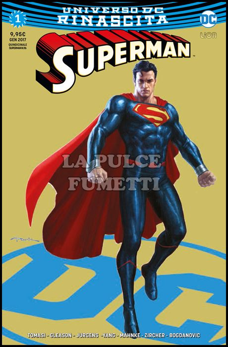 SUPERMAN # 116 - SUPERMAN 1 - GOLD CHROMIUM - RINASCITA